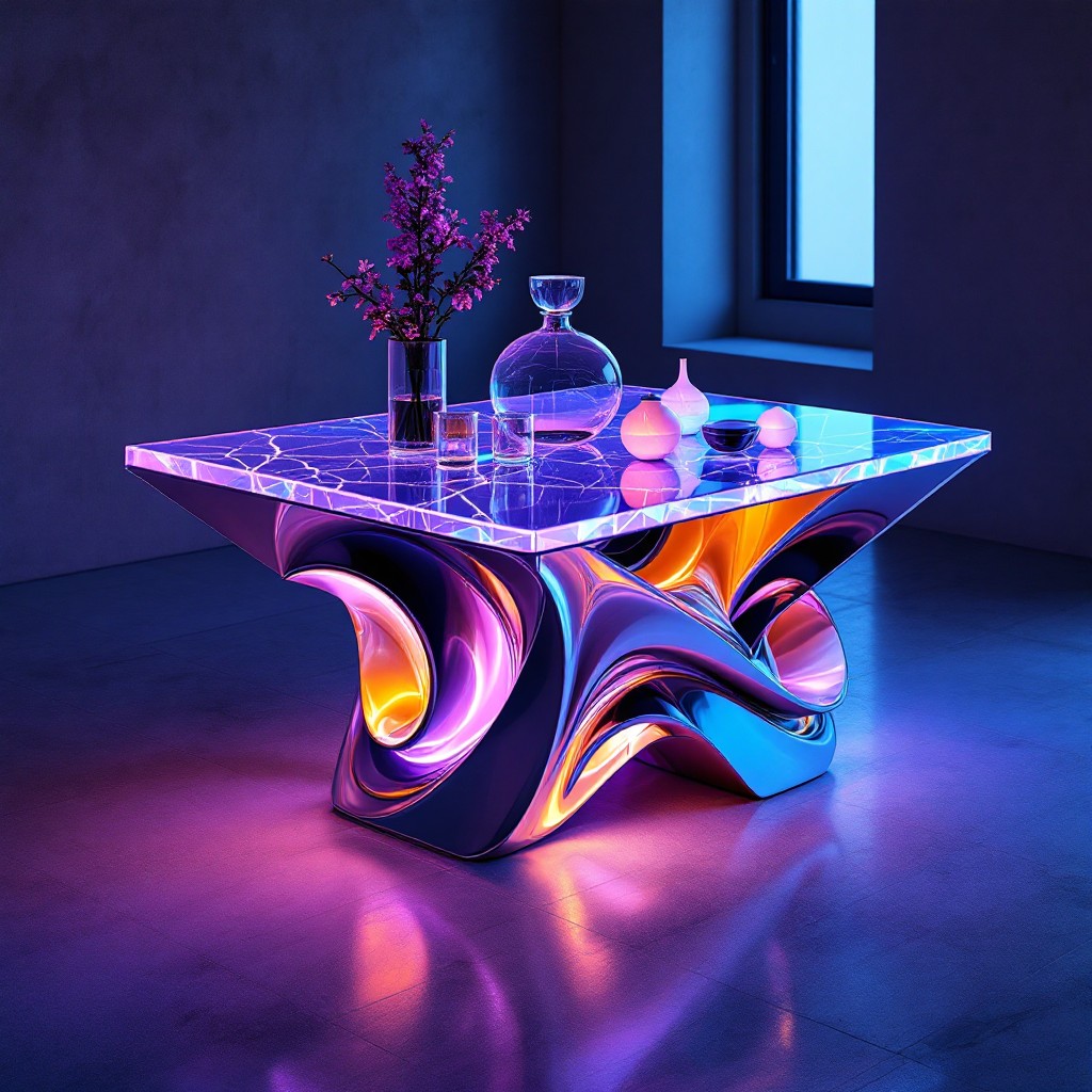 Free Futuristic Table Design Image - Table, Furniture, Futuristic ...