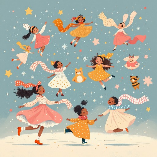Free Magical Dancing Friends Image - Dancing, Magical, Whimsical ...