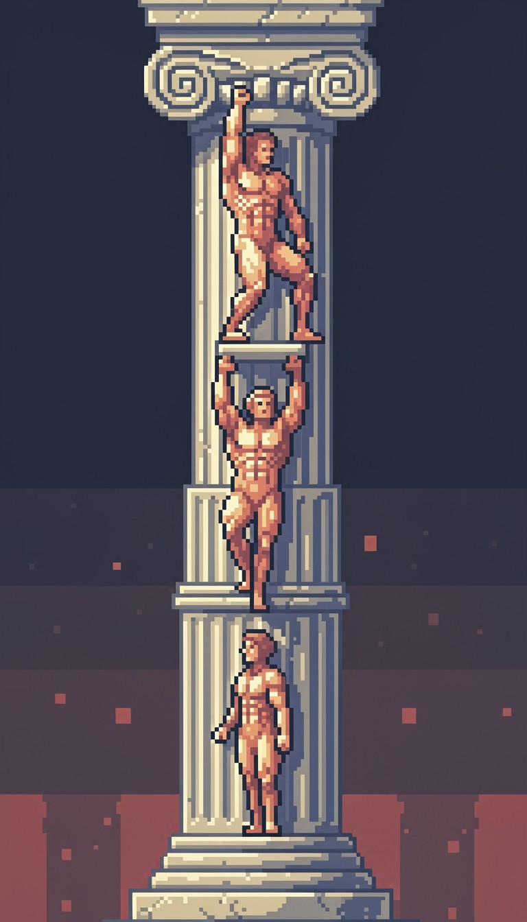 Free Ascending Pixel Hero Image - Pixel, Art, Hero | Download at StockCake