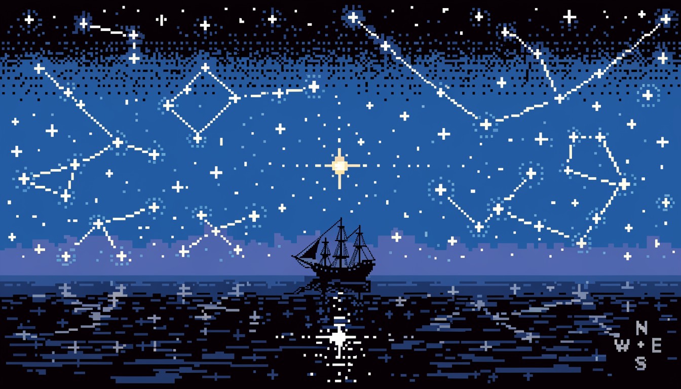 Free Starlit Pixel Voyage Image - Pixel, Retro, 8-bit | Download at ...