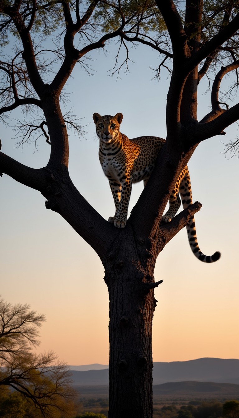 Twinkle Leopard Free Twilight Leopard Sentinel Image - Leopard, Wildlife, Safari ...