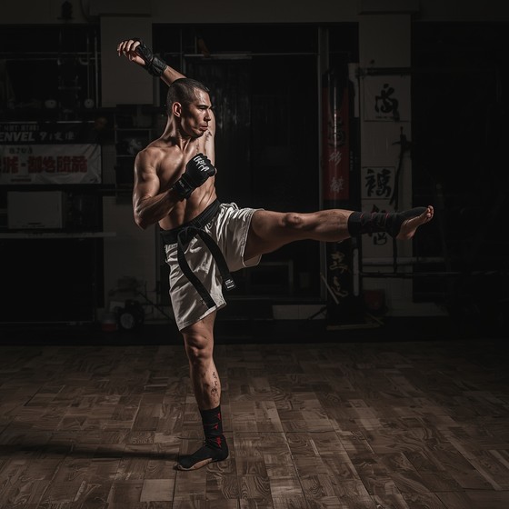 Free Kickboxers In Combat Image - Kickboxing, Combat, Martial ...
