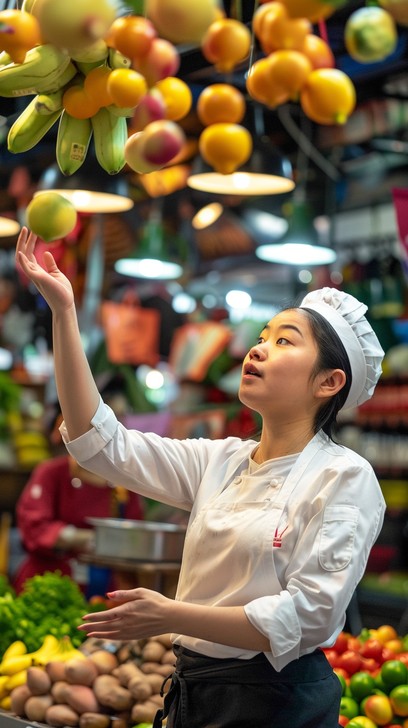 Free Chef Choosing Fruit Image | Download at StockCake