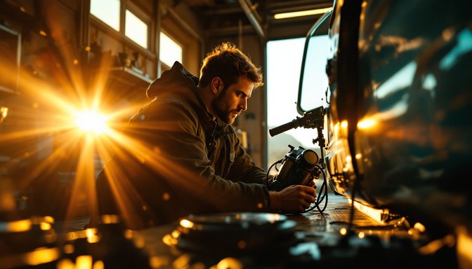 Free Golden Hour Preparation Photo - Garage, Maintenance, Sunset ...