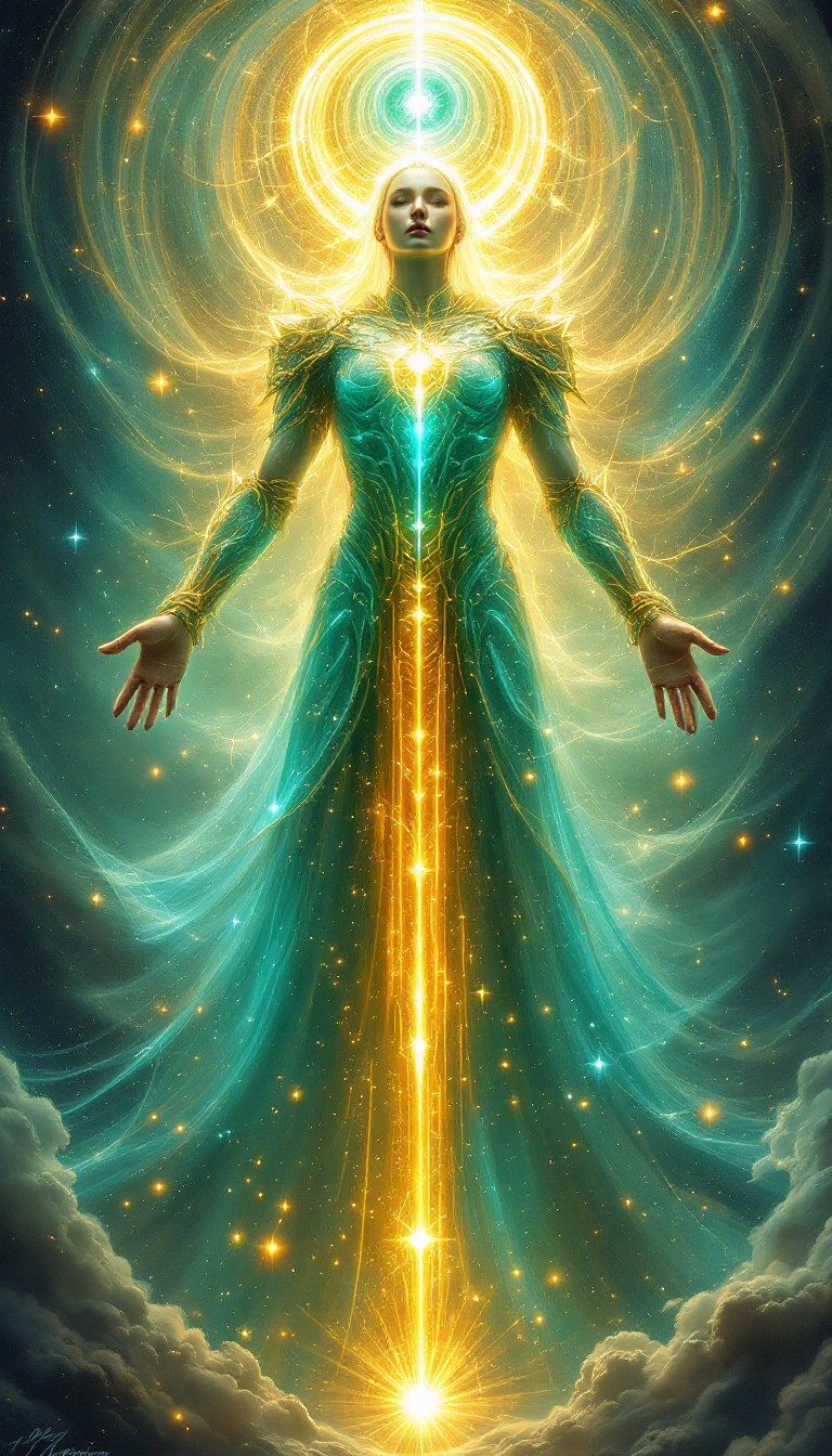 Free Celestial Guardian Awakens Image - Guardian, Celestial, Ethereal ...