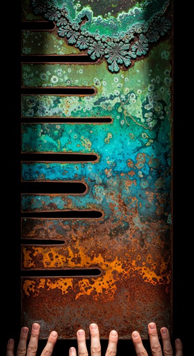 Oxidative Color Free Oxidation Color Spectrum Image - Copper, Patina, Rust | Download ...