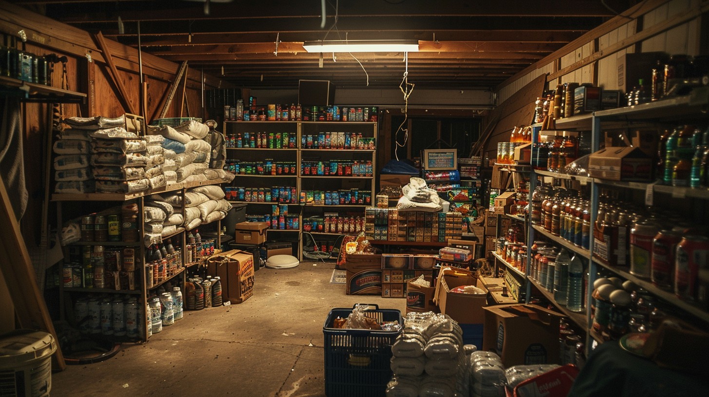 Free Stocked Storage Room Image - Storage, Cans, Bags | Download at ...