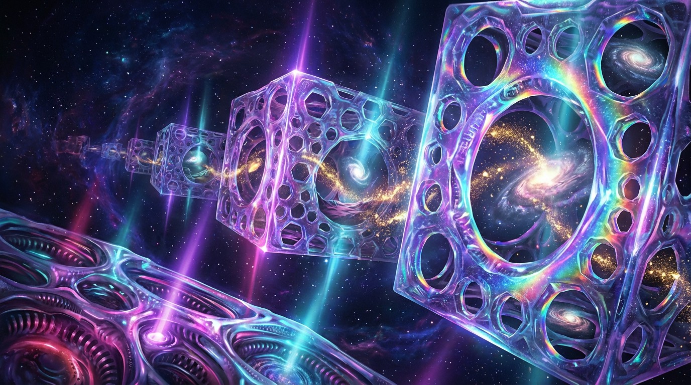 Free Cosmic Geometric Dreams Image - Cosmic, Geometric, Crystalline ...