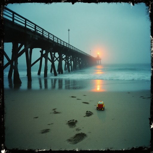 Misty Pier Twilight