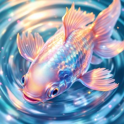 Gleaming Fish Free Gleaming Fantasy Fish Image - Fish, Anime, Iridescent | Download ...