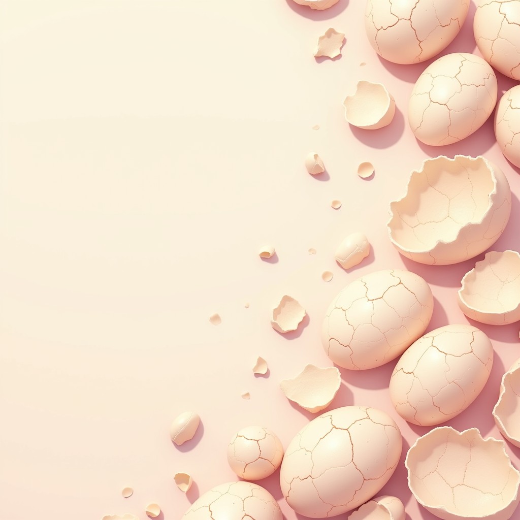 Eggshell Gradient Free Delicate Eggshell Composition Image - Eggshell, Fragments, Cracked ...