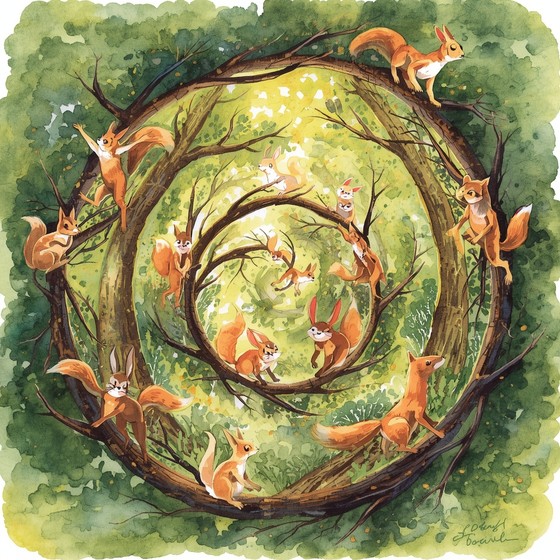 Free Fluffy Tails Spiral Image - Fluffy, Tails, Spiral | Download at ...
