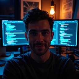 Free Midnight Code Glow Image - Programmer, Coding, Developer ...