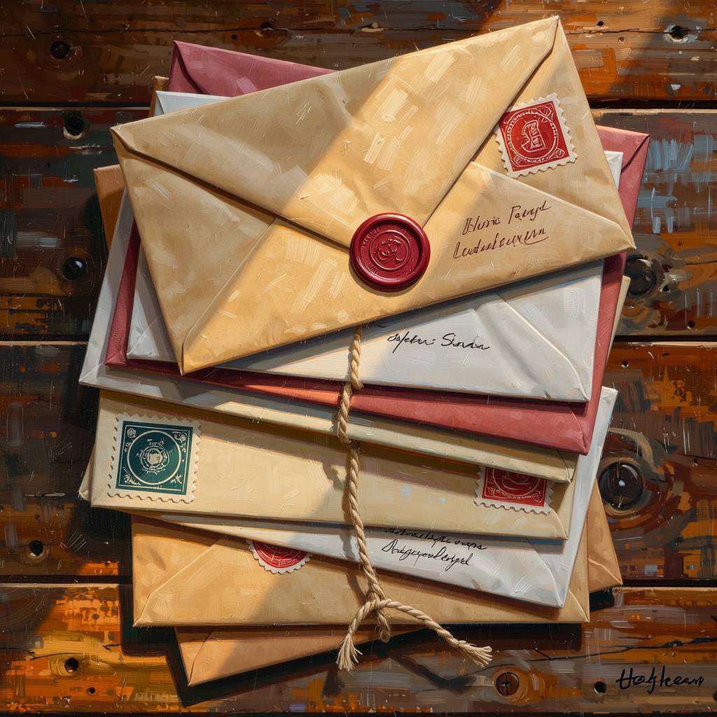 Free Vintage Letter Stack Image - Envelopes, Letters, Vintage ...