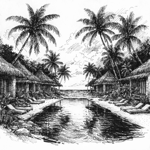 Free Tropical Resort Paradise Image - Illustration, Tropical, Resort ...