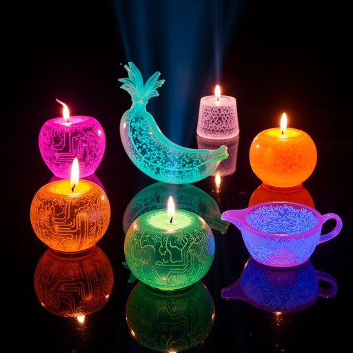 Free Glowing Novelty Candles Image - Candles, Decorative, Glowing ...