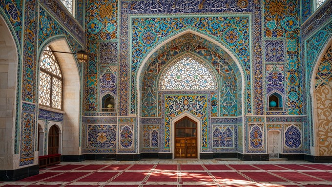 Free Azure Sacred Geometry Image - Mosque, Islamic, Architecture ...