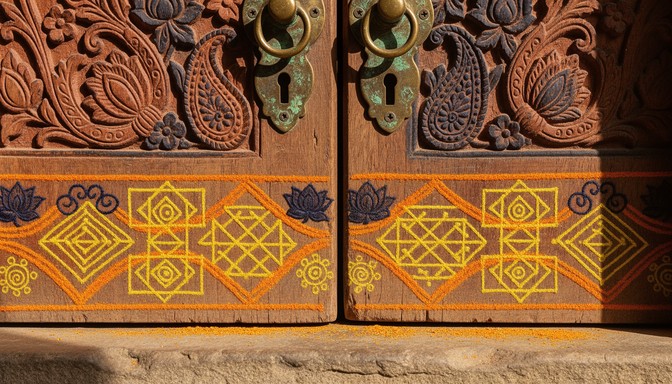 Free Traditional Entrance Pattern Image - Indian, Carved, Wood ...