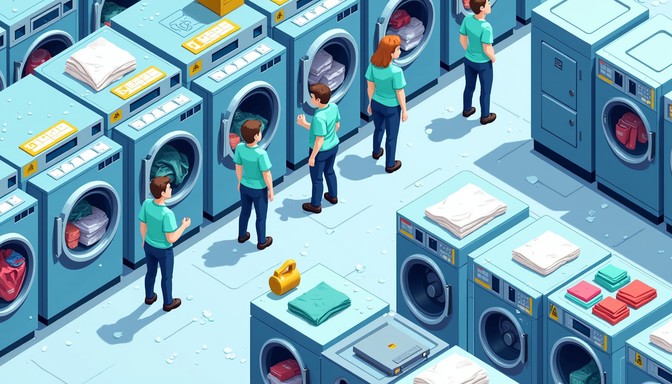 Free Isometric Laundry Workflow Image - Laundry, Isometric, Pixel ...