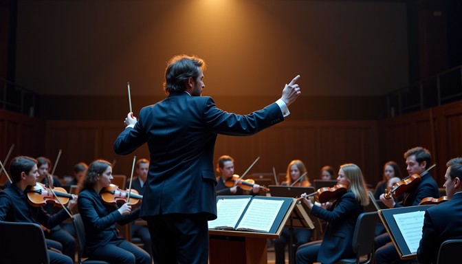 Free Passionate musical direction Image - Conductor, Orchestra, Music ...