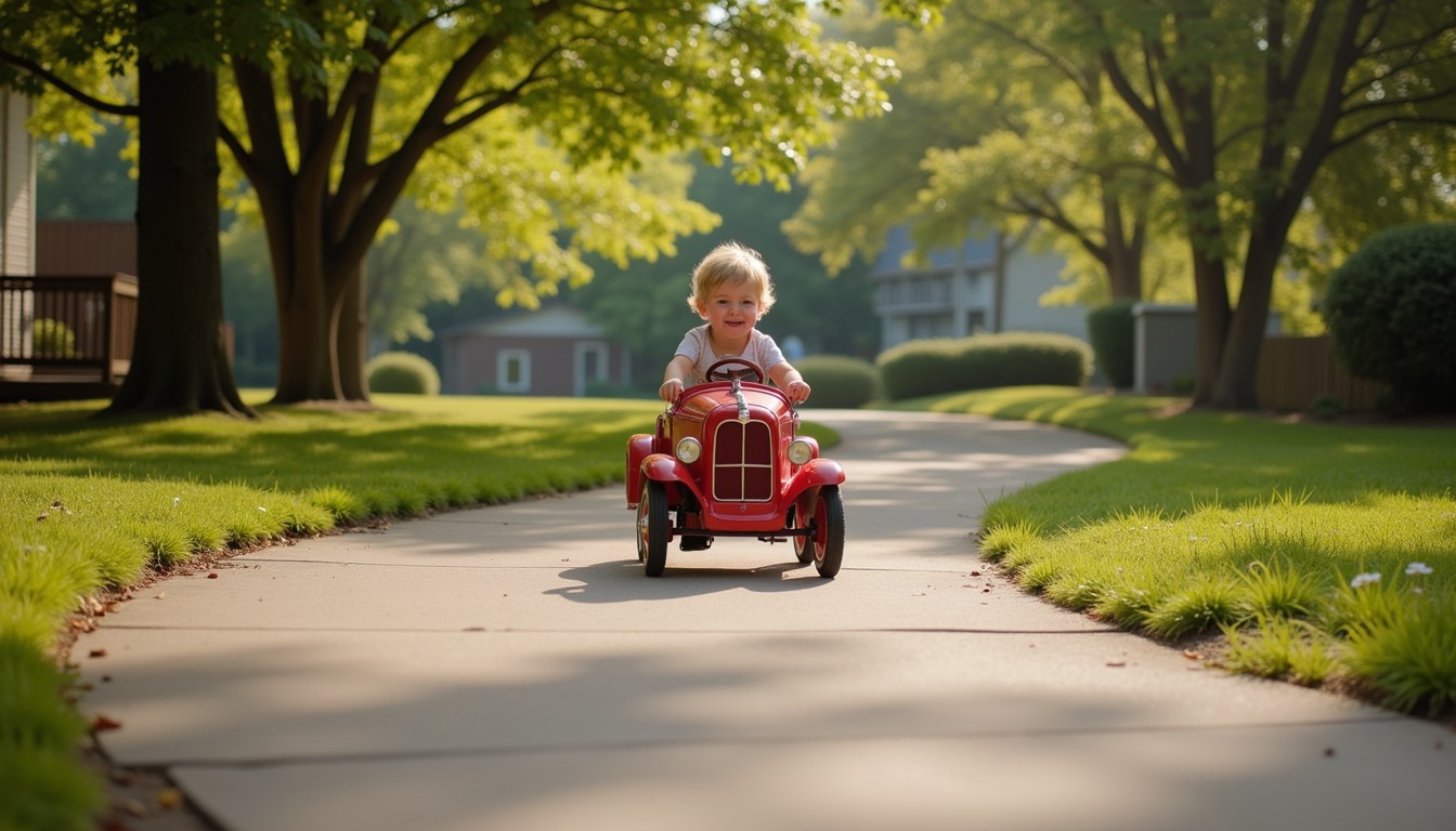 Free Childhood Joy Ride Image - Child, Pedal, Car | Download at StockCake