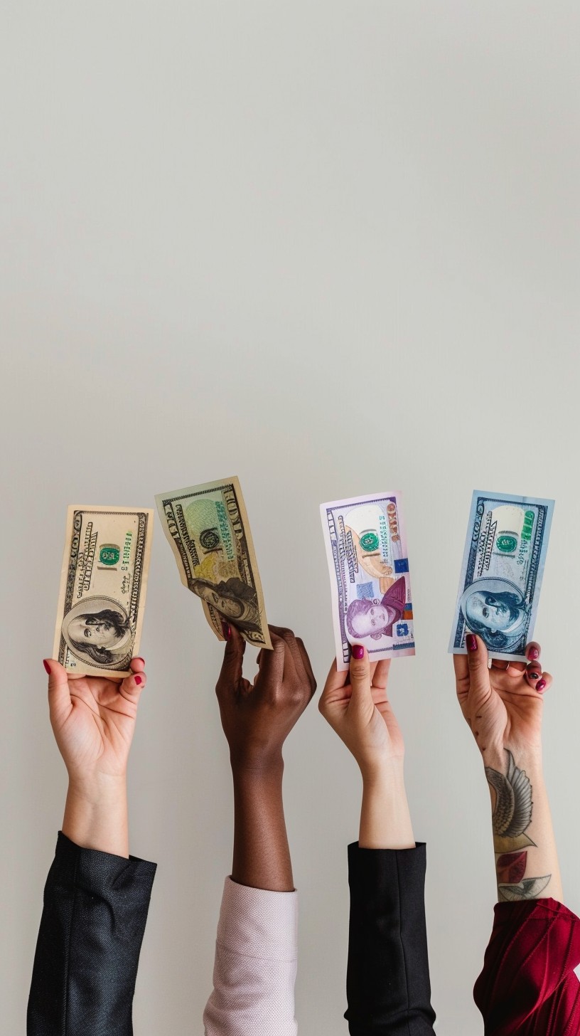 Free Holding Different Currencies Image - Currency, Diversity, Money ...