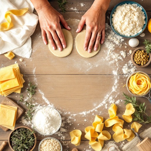 Curated visual reference: Visual Reference: Free Making Fresh Pasta Image Pasta Hands Cooking