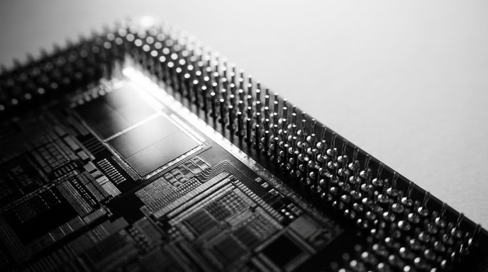 Free Illuminated Silicon Architecture Image - Microchip, Processor ...