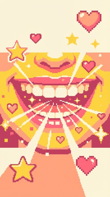 Free Joyful Pixel Smile Image - Pixelart, Smile, Joy | Download at ...