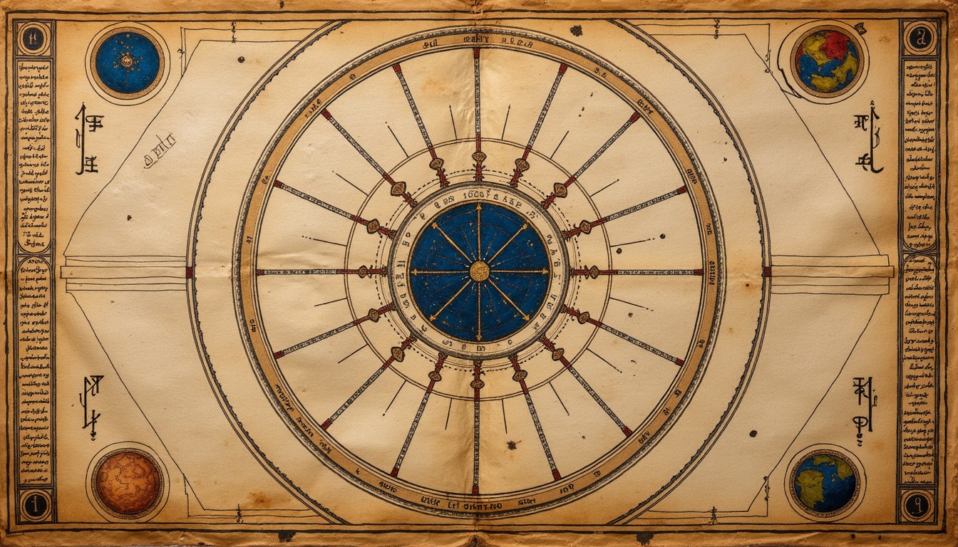 Free Celestial Ancient Chart Image - Astronomical, Celestial, Parchment ...