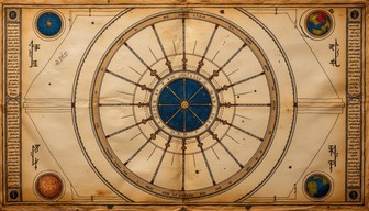 Free Celestial Ancient Chart Image - Astronomical, Celestial, Parchment ...