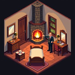 Free Cozy Pixel Inn Image - Pixel, Inn, Cozy | Download at StockCake