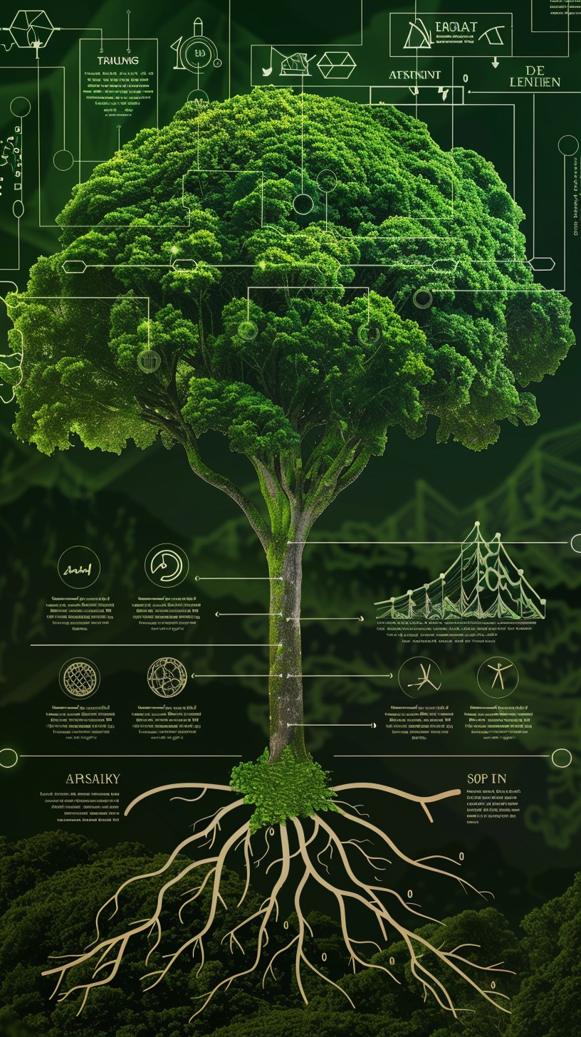 Trechnology Tree Free Innovative Tree Diagram Image - Tree, Technology, Infographic ...