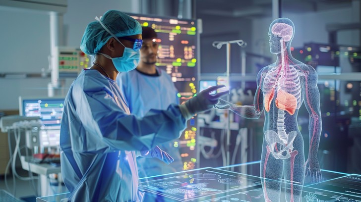 Modern Medical Science Free Futuristic Medical Technology Image - Technology, Healthcare ...