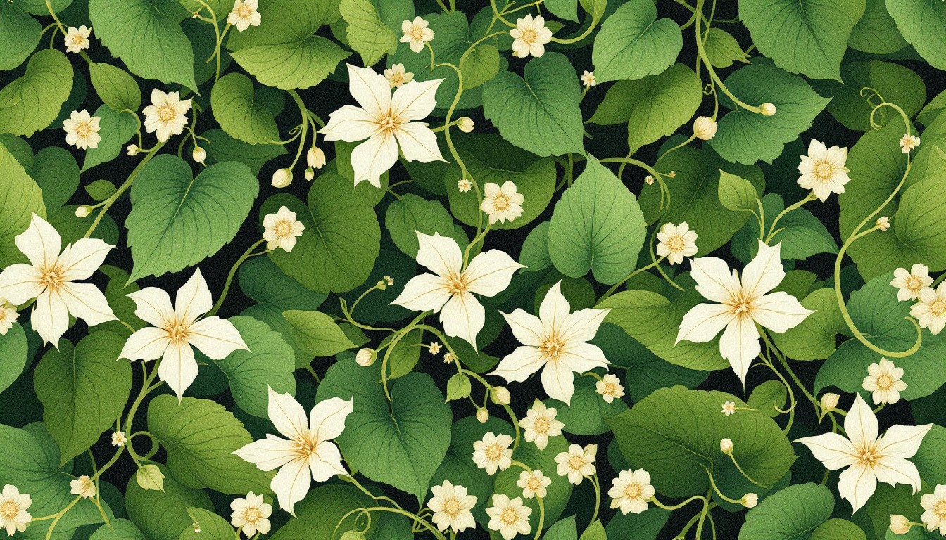 Free Botanical Vine Pattern Image - Botanical, Pattern, Vines ...