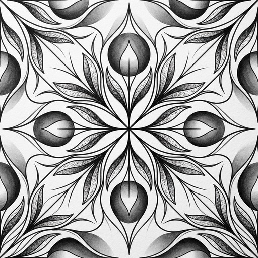Free Botanical Geometric Pattern Image - Pattern, Seamless, Botanical ...