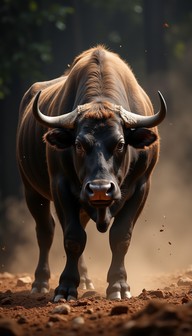 Free Powerful Bull Charging Image - Bull, Powerful, Horns | Download at ...