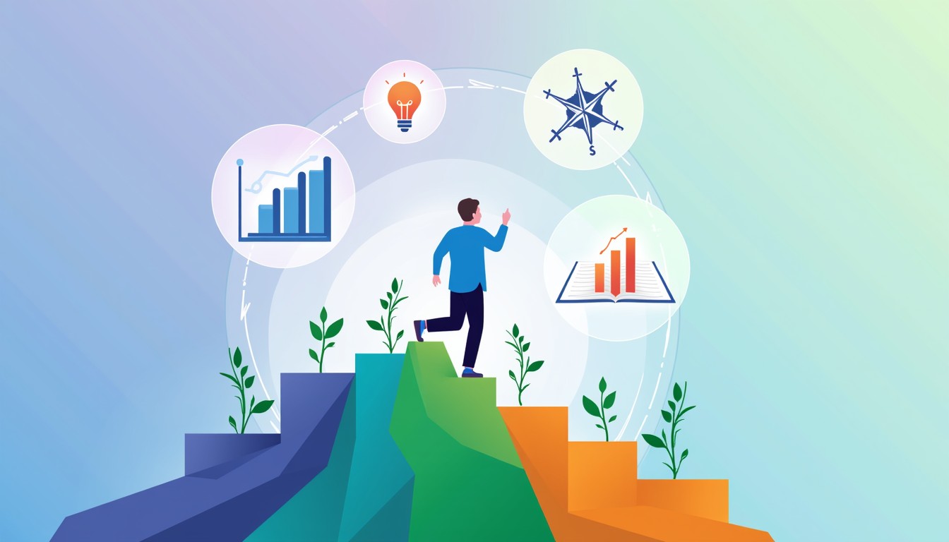 Sucess Path Image Free Ascending Success Path Image - Growth, Journey, Transformation ...