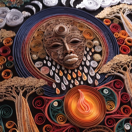 Sacrd Paper Free Sacred Paper Artistry Image - Quilling, African, Spiritual ...