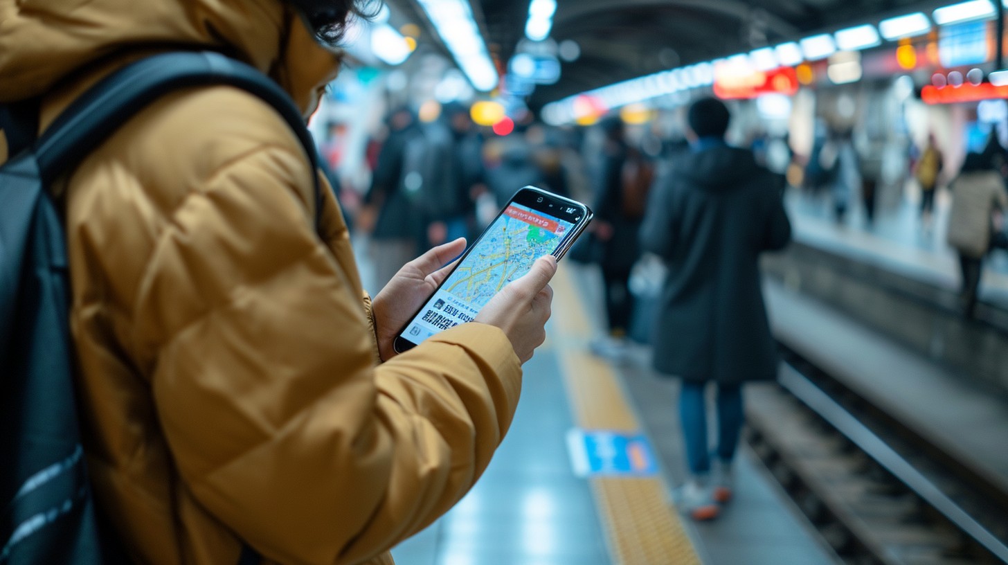 Free Commuter's Daily Routine Image - Commuter, Smartphone, Subway ...