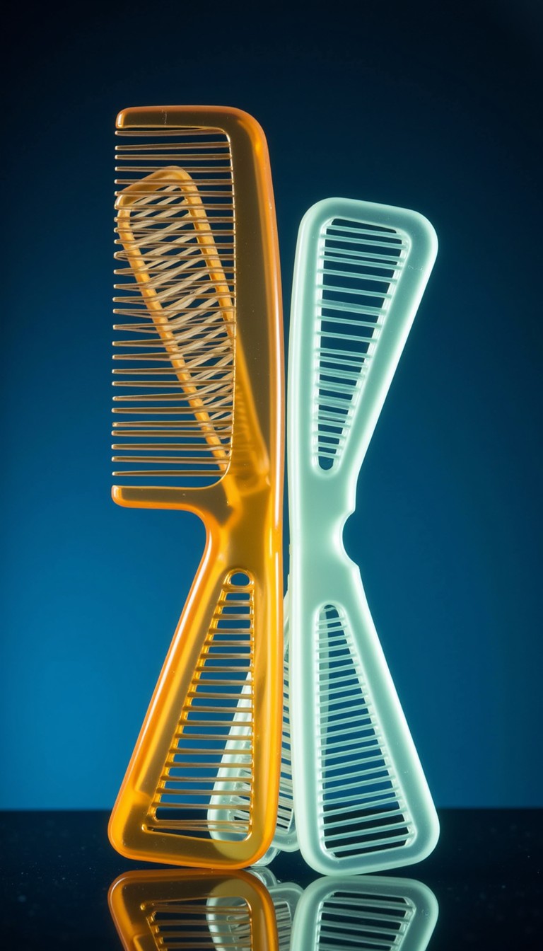 Free Translucent Comb Duo Image - Combs, Transparent, Amber | Download ...