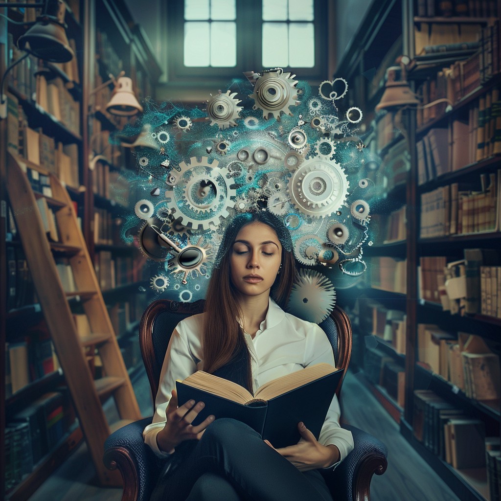 Free Imaginative Reading Experience Image - Library, Gears, Reading ...