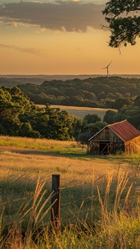 Free Rustic Country Sundown Image - Countryside, Sunset, Barn ...