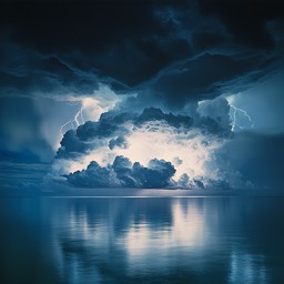 Free Thunderstorm over ocean Image - Thunderstorm, Ocean, Lightning ...