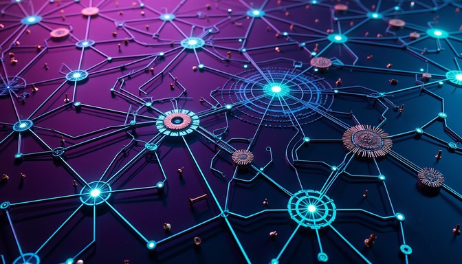 Free Illuminated Tech Network Image - Circuitry, Technology, Digital ...