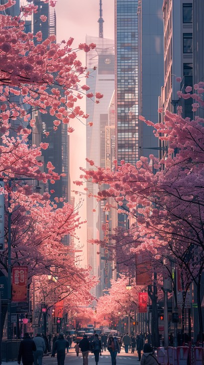 Free Urban Spring Blooms Image - Flowers, City, Futuristic | Download ...