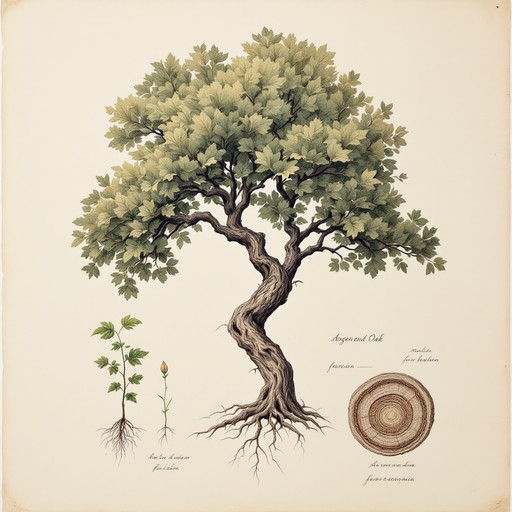 Oak Arkwork Free Ancestral Oak Portrait Image - Genealogy, Heritage, Victorian ...