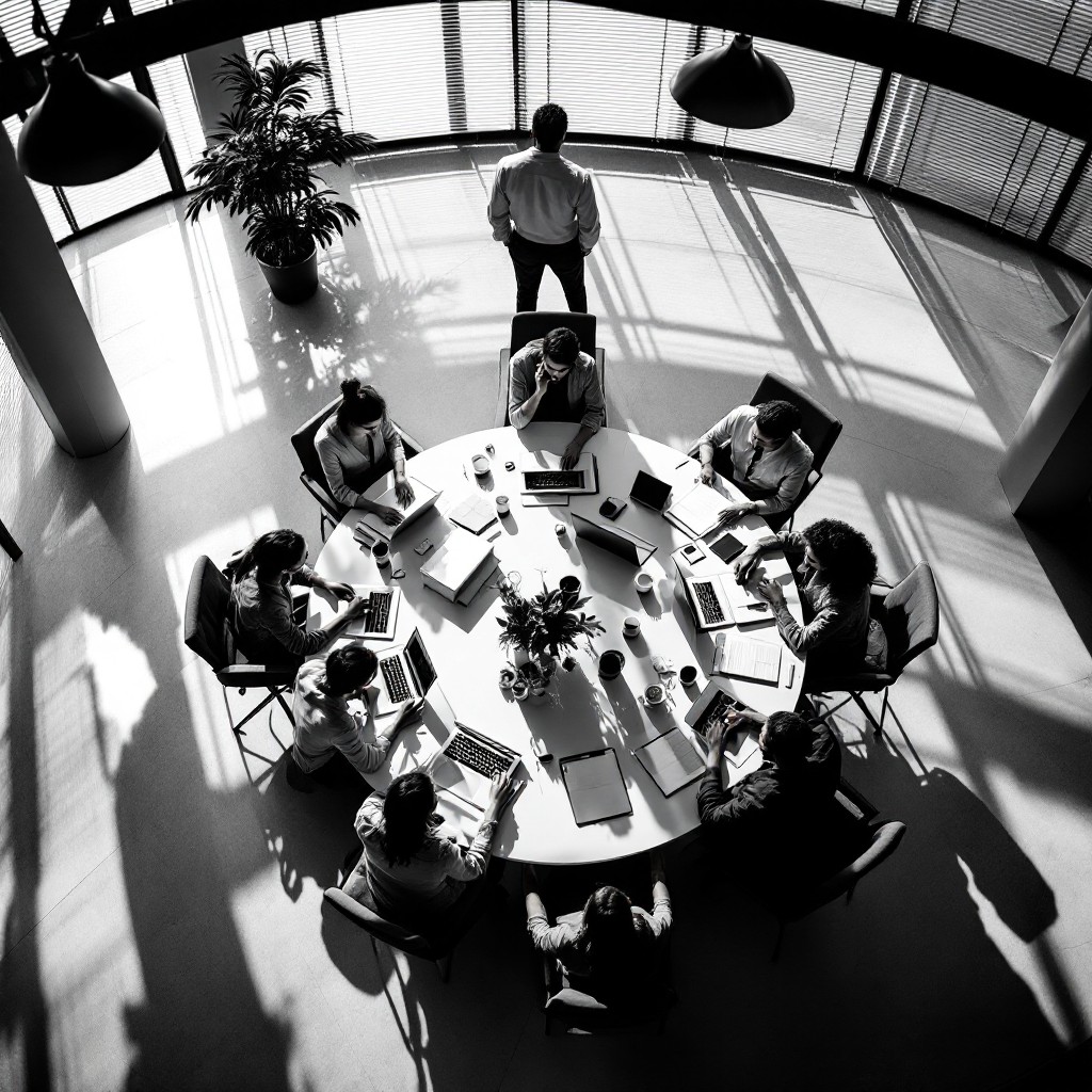 Free Collaborative Office Meeting Image - Collaboration, Teamwork ...