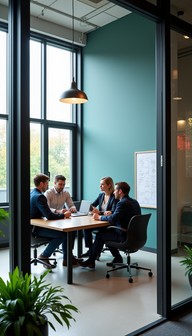 Free Collaborative design space Image - Collaboration, Office, Modern ...