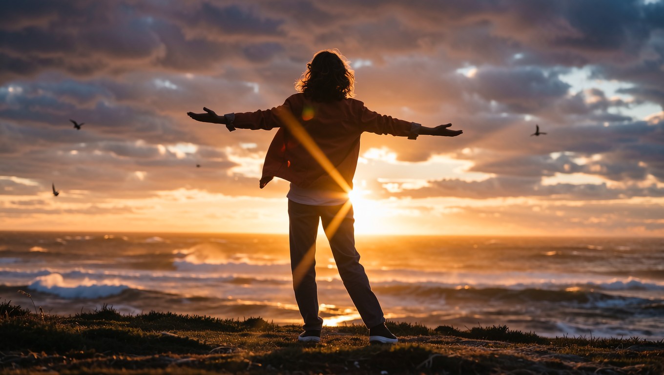 Free Freedom Embracing Sunset Image - Freedom, Liberation, Triumph ...